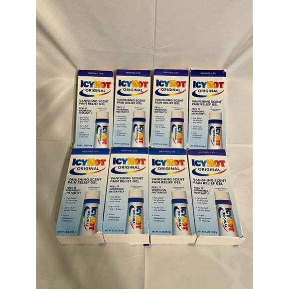 Icy Hot Orignal Pain Relieving GEL 2.50 oz. 8 Powerful Pain Relief for Muscles - Picture 4 of 5